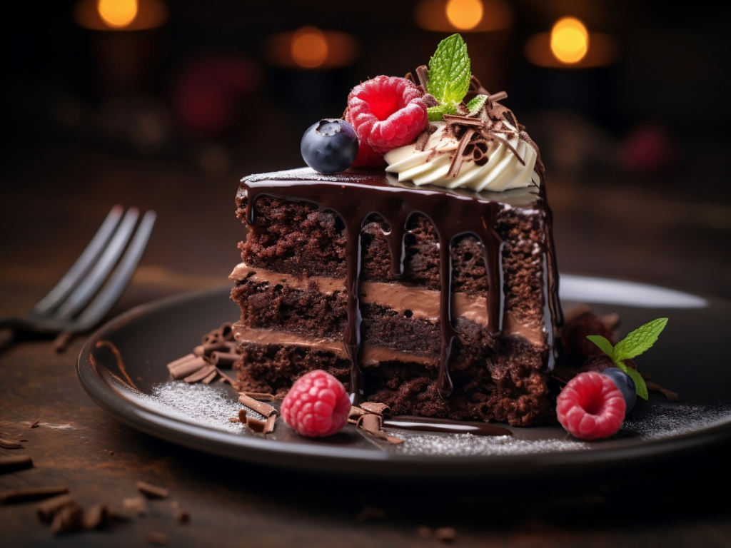 chocolate cake, cake flavor