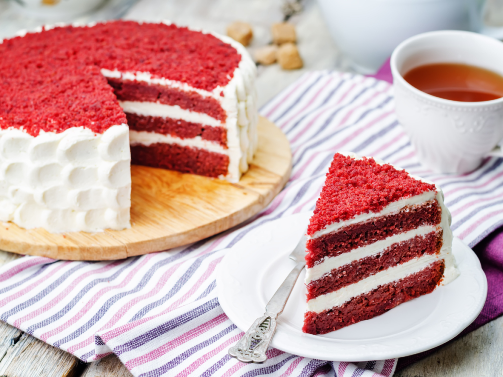 red velvet cake, cake flavor